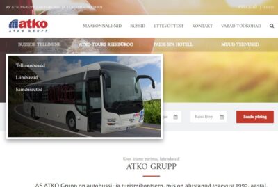 ATKO uus menüü